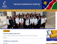 Tablet Screenshot of namqa.org